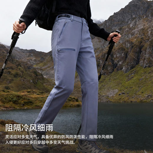 美利奴羊毛速干透气女裤休闲户外登山旅行长裤 商品图3