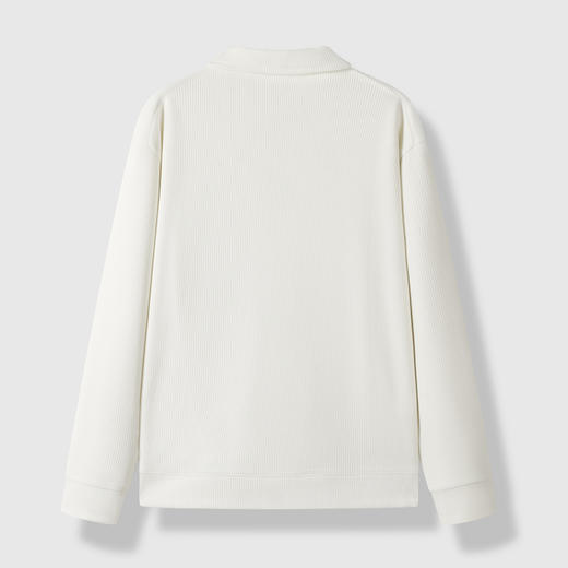 GXG男装秋季简约百搭套头上衣男式半高领拉链户外休闲运动卫衣K&C 商品图1