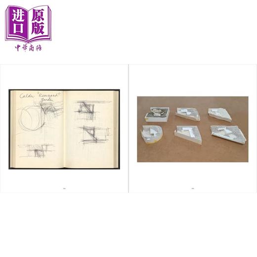 【中商原版】Calder Gardens: Drawings and Texts by Jacques Herzog 进口艺术 卡尔德花园：雅克赫尔佐格的绘画与文字 商品图4