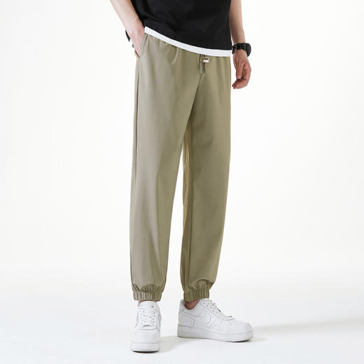 GXG男装【时尚抽绳】夏季简约男式运动风休闲长裤K&C 商品图10
