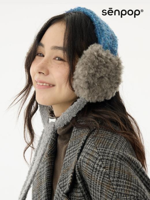 上森派系 | 「江疏影同款」品牌明星单品·好看保暖拍照神器·毛绒耳罩 商品图0