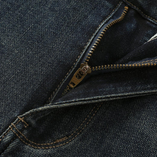 GXG男装25秋季时尚简约复古水洗日常通勤舒适直筒男士牛仔长裤K&C 商品图10