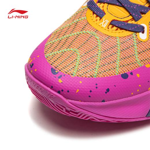 李宁空袭12 jungle POP男子轻量不易变形篮球专业比赛鞋ABAV067 商品图9