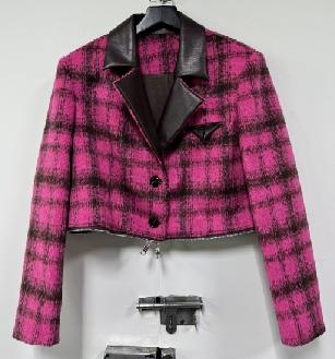 NC格子短版H型外套50915冬季250334268887 商品图4