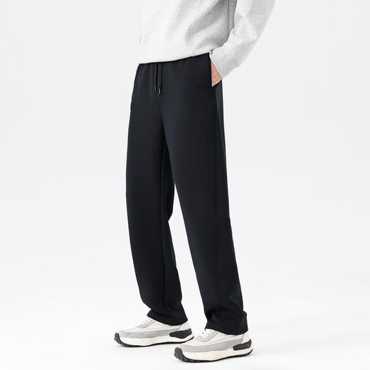 GXG男装【含莫代尔】25秋季时尚松紧腰亲肤舒适男式直筒休闲裤K&C 商品图1