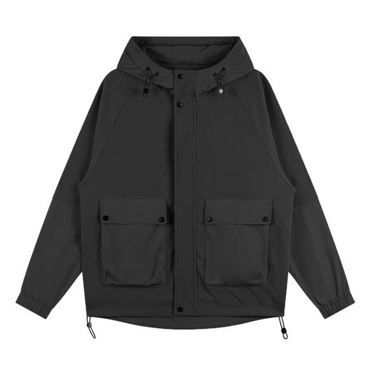 GXG男装秋季时尚拼接口袋男款户外连帽工装夹克外套上衣K&C 商品图2