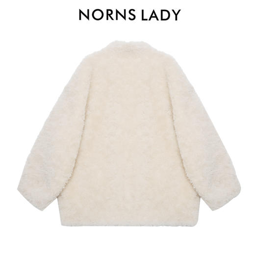 NORNS LADY诺恩 复古羊羔毛女外套宽松加厚保暖秋冬季 H25WK92981 商品图2