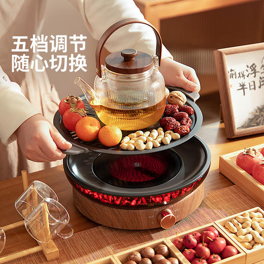 摩登主妇泡茶壶围炉煮茶套装2025新款电陶炉专用煮茶水壶烤奶茶罐 商品图2