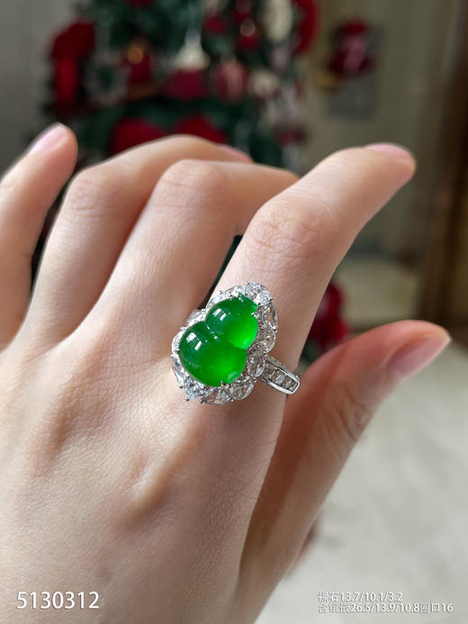 葫芦吊坠戒指两用款【5130312】具体价格微信咨询 商品图3