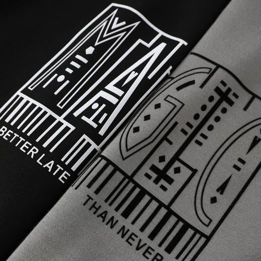 GXG男装冬季潮流时尚图案印花男士加绒保暖圆领卫衣K&C 商品图6