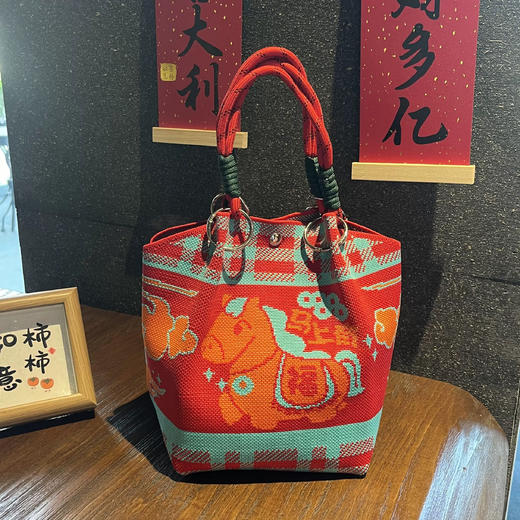 新年必备【马年手提招财包】新的一年，必备好运连连 商品图2