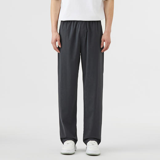 GXG男装【轻薄透气】25夏季时尚抽绳松紧腰舒适男式直筒休闲裤K&C 商品图11