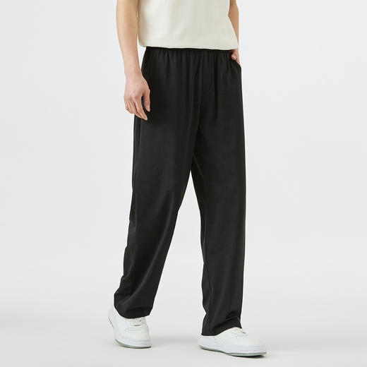 GXG男装【轻薄透气】25夏季时尚抽绳松紧腰舒适男式直筒休闲裤K&C 商品图3