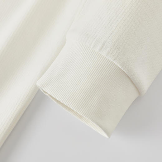 GXG男装【口袋拼接】25秋季简约百搭圆领宽松时尚休闲男式卫衣K&C 商品图8