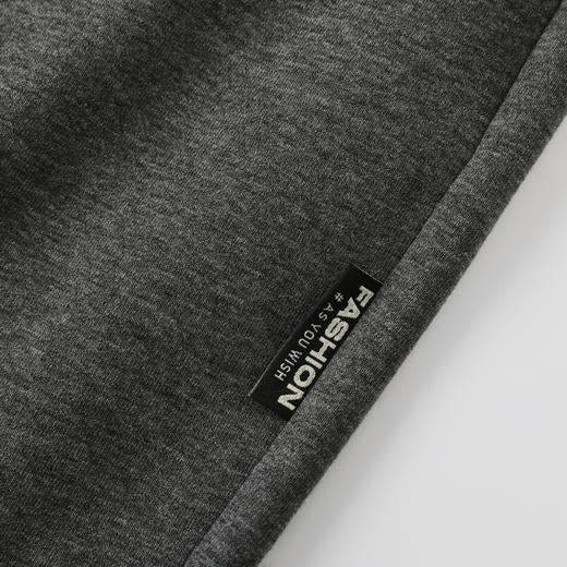 GXG男装25秋季弹力松紧腰系绳棉感舒适亲肤直筒通勤男式休闲长裤K&C 商品图11