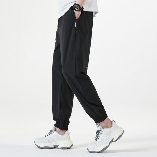 GXG男装【时尚抽绳】夏季简约男式运动风休闲长裤K&C 商品图1