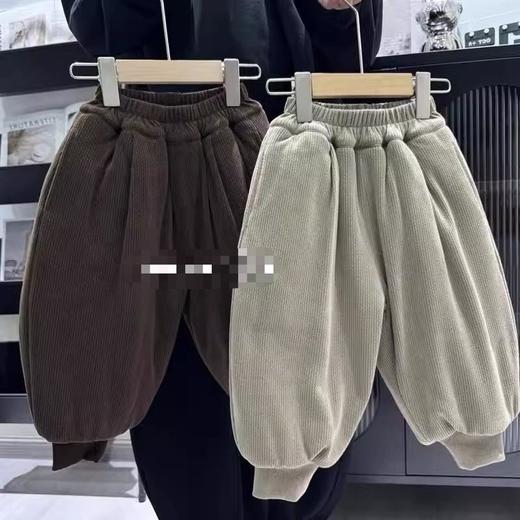 【柔软舒适保暖❗️灵活无束缚】儿童三层加绒加厚棉裤冬季新款男女童宝宝韩版保暖一条过冬休闲裤。jb 商品图3