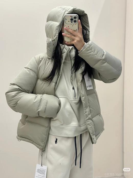 D121524五格收腰连帽羽绒服LW4BTOS女款 商品图7