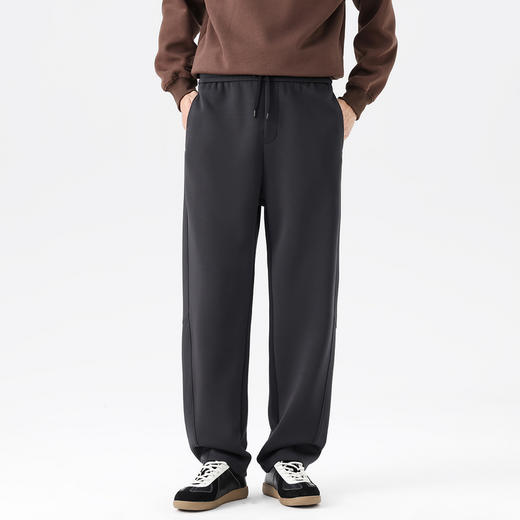 GXG男装【含莫代尔】25秋季时尚松紧腰亲肤舒适男式直筒休闲裤K&C 商品图8