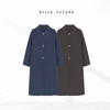 Bella Futura 邃墨艺笔 · 简约慵懒风复古文艺羊毛混纺长款大衣外套 商品缩略图0