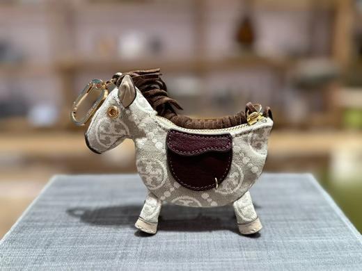 TORY BURCH 钥匙包女  176255-250-F 浅灰色. 商品图0