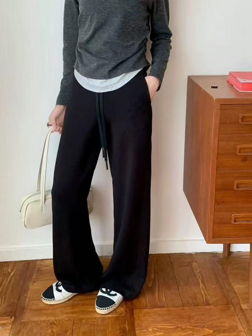 太好穿啦！ lu系升级款加绒阔腿裤！ 商品图2