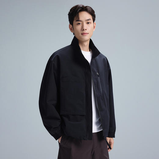 GXG男装【多口袋】25秋季时尚潮流百搭外套通勤休闲男式立领夹克K&C 商品图1
