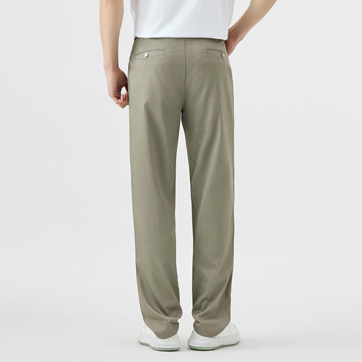 GXG男装【莱赛尔】25夏季凉感透气轻柔亲肤商务休闲男式直筒裤K&C 商品图7