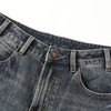 GXG男装25秋季时尚百搭休闲简约五袋款日常通勤男式直筒牛仔裤K&C 商品缩略图7