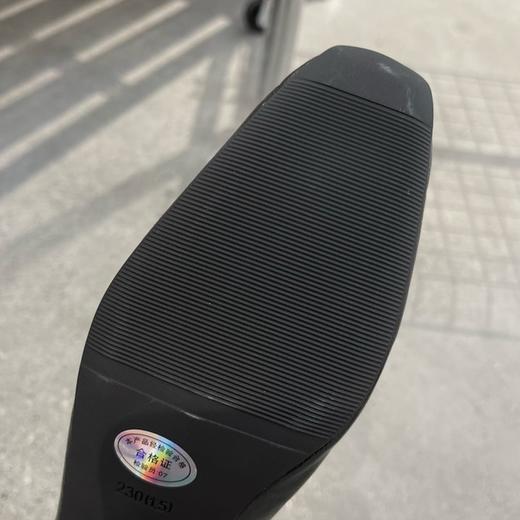 凯撒KS6952 复古做旧小方头切尔西短靴 商品图3