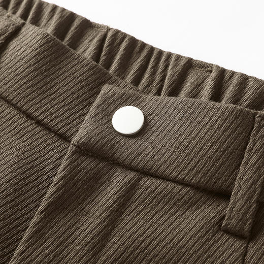 GXG男装秋季日常简约百搭休闲裤柔软舒适男式商务通勤直筒长裤K&C 商品图8