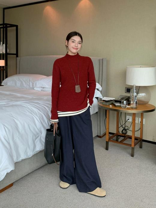 鄂尔多*斯的口碑彩点纱无缝毛衣 商品图11