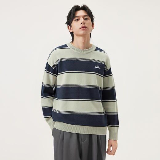 gxg.jeans男装2024年春季新款圆领线衫JFX12002501 商品图1