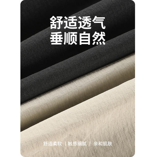 GXG男装【工装口袋】25夏季时尚舒适松紧腰轻薄透气男式五分短裤K&C 商品图4