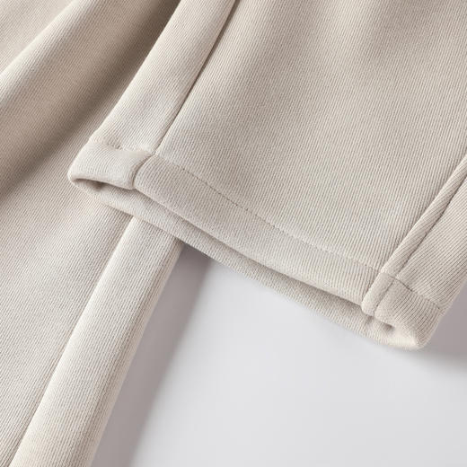 GXG男装【加绒保暖】冬季简约舒适百搭宽松直筒男式休闲裤K&C 商品图7