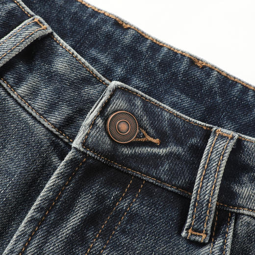 GXG男装25秋季时尚百搭休闲简约五袋款日常通勤男式直筒牛仔裤K&C 商品图9