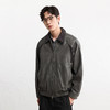 GXG男装25秋季时尚撞色领口简约百搭日常通勤男式翻领PU夹克K&C 商品缩略图4