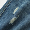 GXG男装25秋季个性潮流破洞款宽松休闲直筒百搭男式牛仔长裤K&C 商品缩略图5