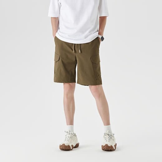 GXG男装【轻薄透气】夏季个性潮流工装短裤男士宽松百搭五分裤K&C 商品图9