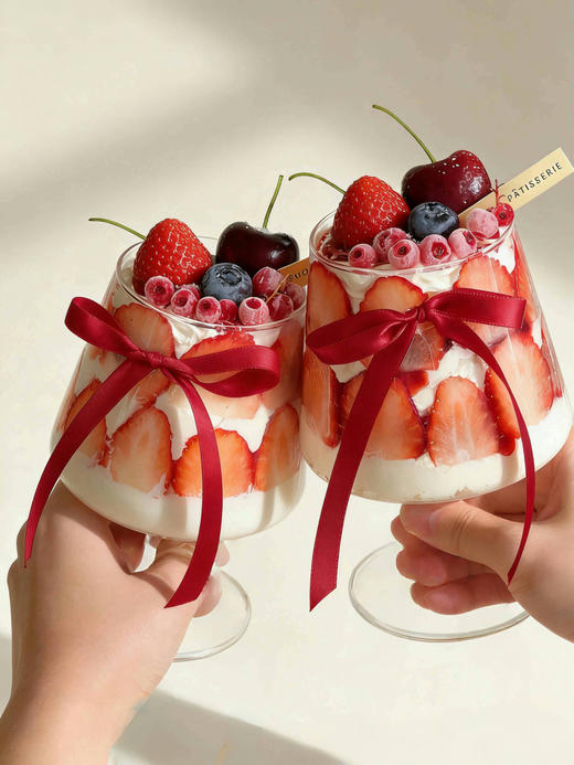 圣诞季｜莓果红酒杯 商品图0