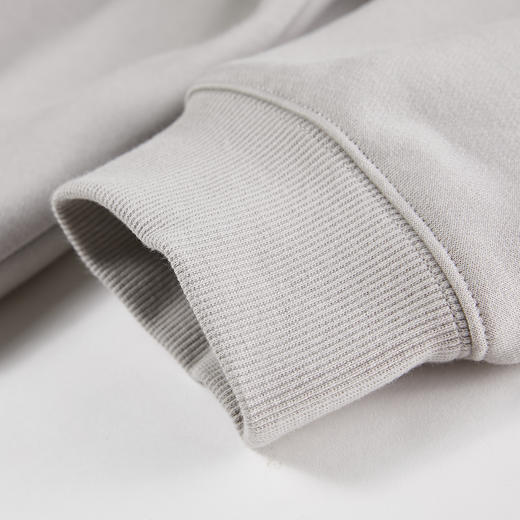 NPC潮牌胸前英文字母LOGO印花圆领卫衣加绒加厚阔版情侣NP39ST37 商品图3