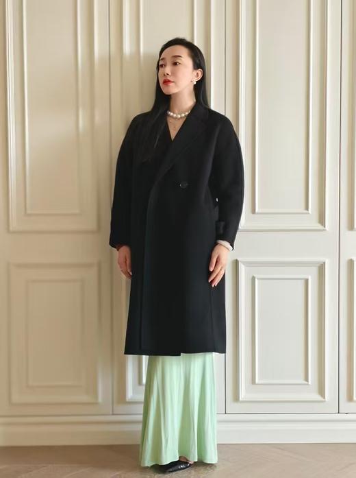 【12.19上新】2色之家100%绵羊毛双面呢长大衣·LSQ 商品图10