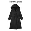 NORNS LADY诺恩 冬季新款女式连帽收腰长款休闲外套 H25WS04962  商品缩略图2