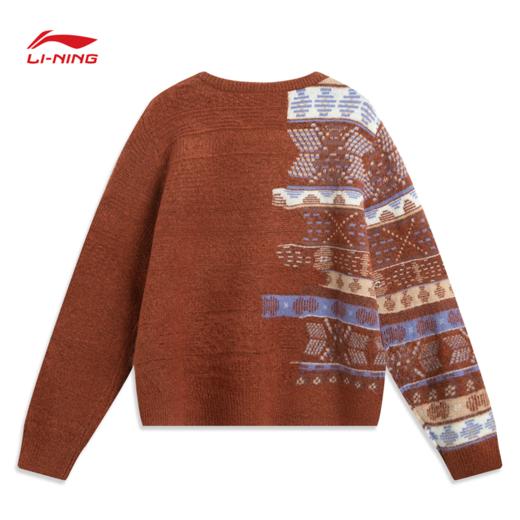 李宁中国文化系列女子套头编织衫AMBV390 商品图1
