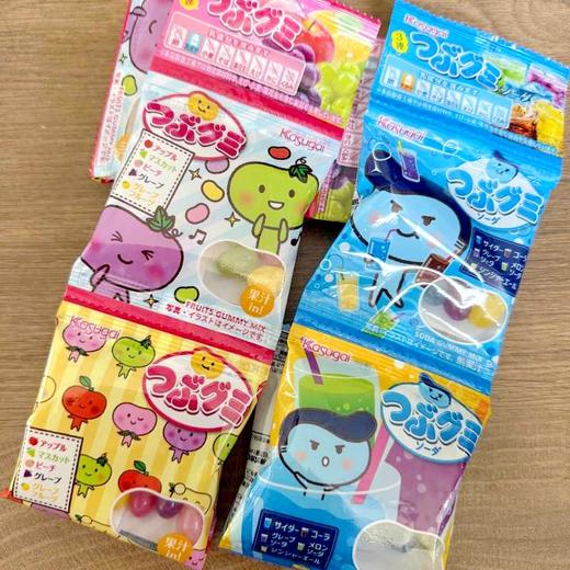 【新品上新】春日井三连包什锦果汁味/苏打味软胶糖42g/064610/064611 商品图0