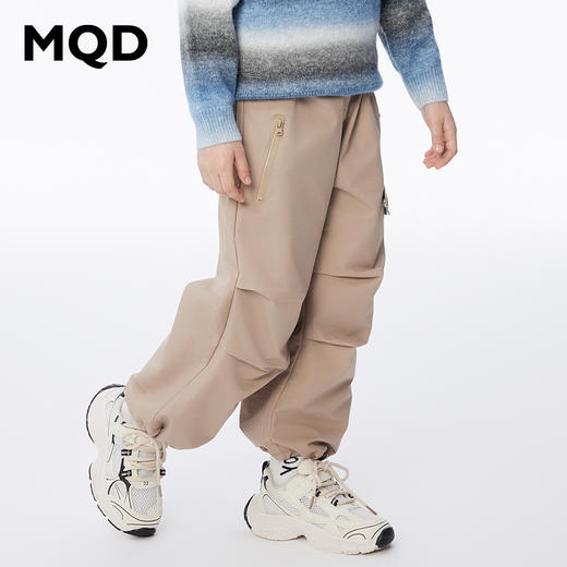 【秒】【MQD】男童冬季潮酷舒适户外风休闲针织长裤 商品图5