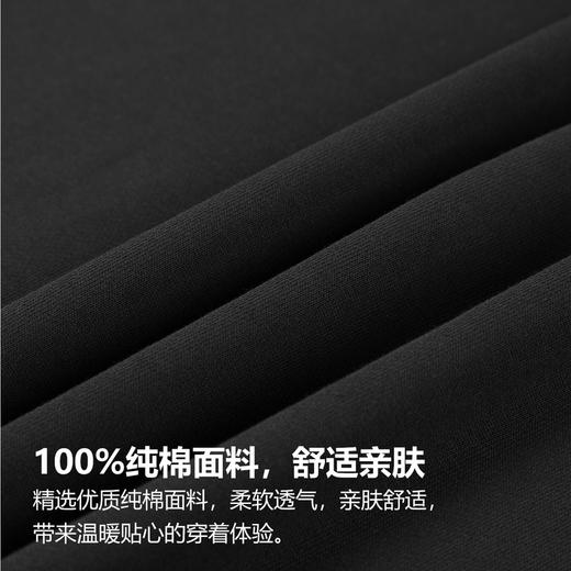 GXG男装【100%棉】25秋季潮流后背印花简约舒适休闲男式圆领卫衣K&C 商品图4