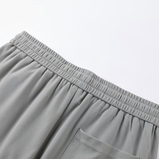 GXG男装【轻薄透气】25夏季时尚松紧垂顺亲肤宽松直筒男式休闲裤K&C 商品图8