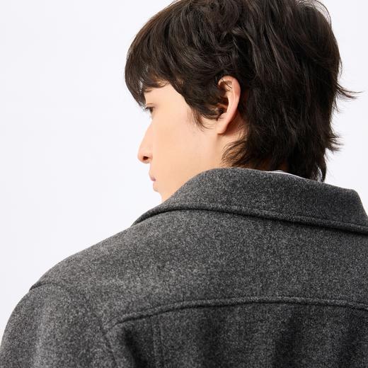 NPC潮牌复古老钱风双口袋翻领保暖夹克男潮流短款时尚NP4CTJ10 商品图3