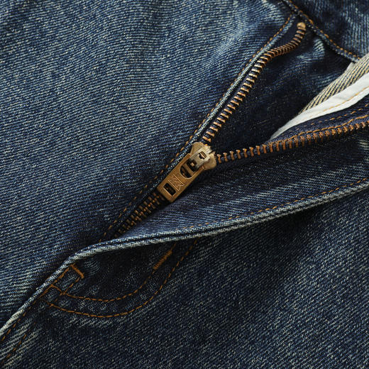 GXG男装25秋季简约复古舒适有型日常通勤直筒休闲男式牛仔长裤子K&C 商品图11